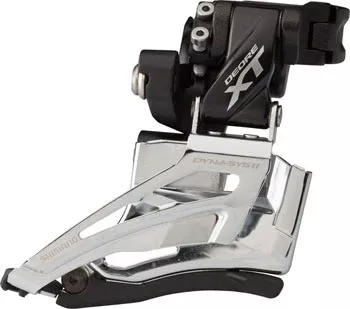 Shimano XT FD-M8025-H 2x11 High Clamp, Down Swing, Dual Pull, Front Derailleur