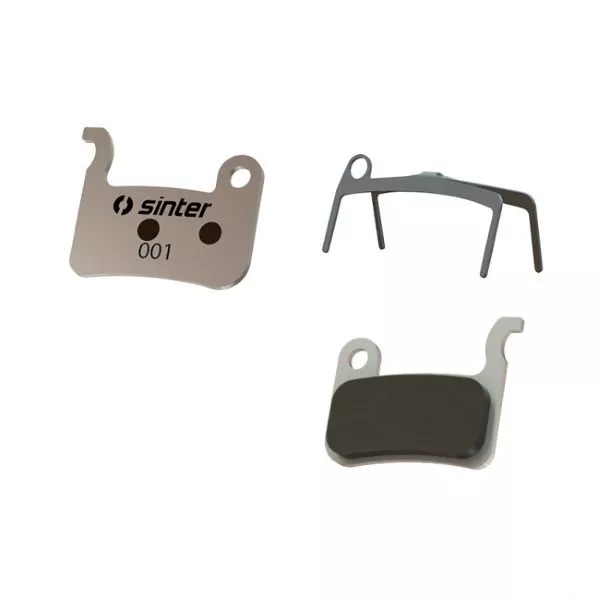 Sinter Simano Type A Brake Pad, 1 Pair Standard Compound Red Fits Shimano/TRP Please See Sprint 3 For Model Details