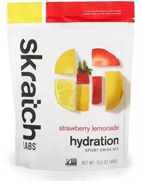 Skratch Labs Hydration Sport Drink Mix 20-Serving Resealable Pouch