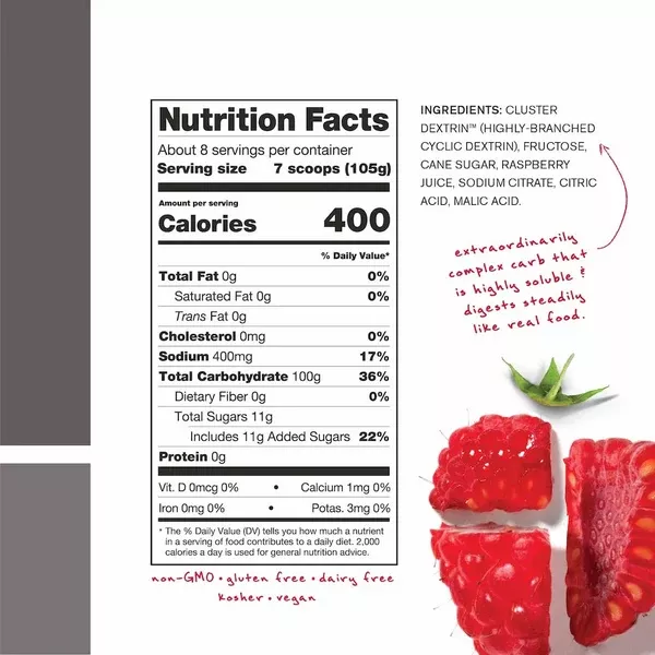 Skratch Labs Super High-Carb Sport Drink Mix, Raspberry