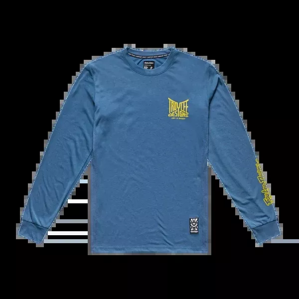 Skyline LS Ride Tee Handlebar Slate