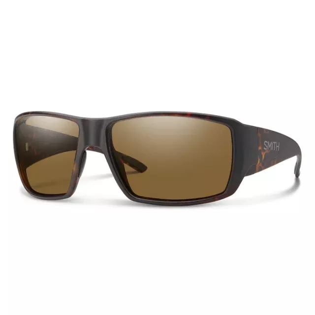 Smith Guide's Choice with ChromaPop Polarized LensesTortoise Green Mirror