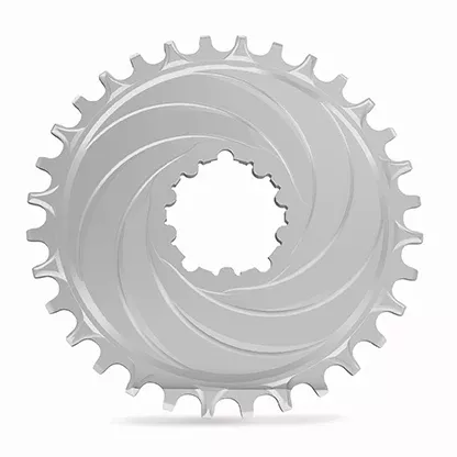 Spacely Sprocket - 6061 Alum Chainring 32T 3mm Offset RAW