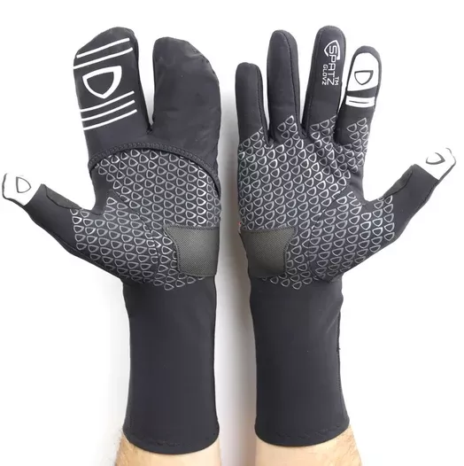 SPATZ "GLOVZ" Race Gloves with fold-out wind blocking shell