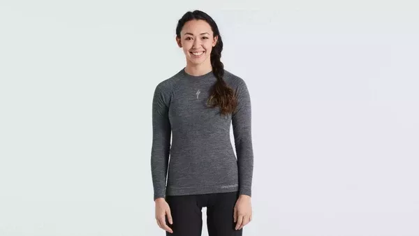 Specialized Women's Merino Seamless Long Sleeve Base Layer
