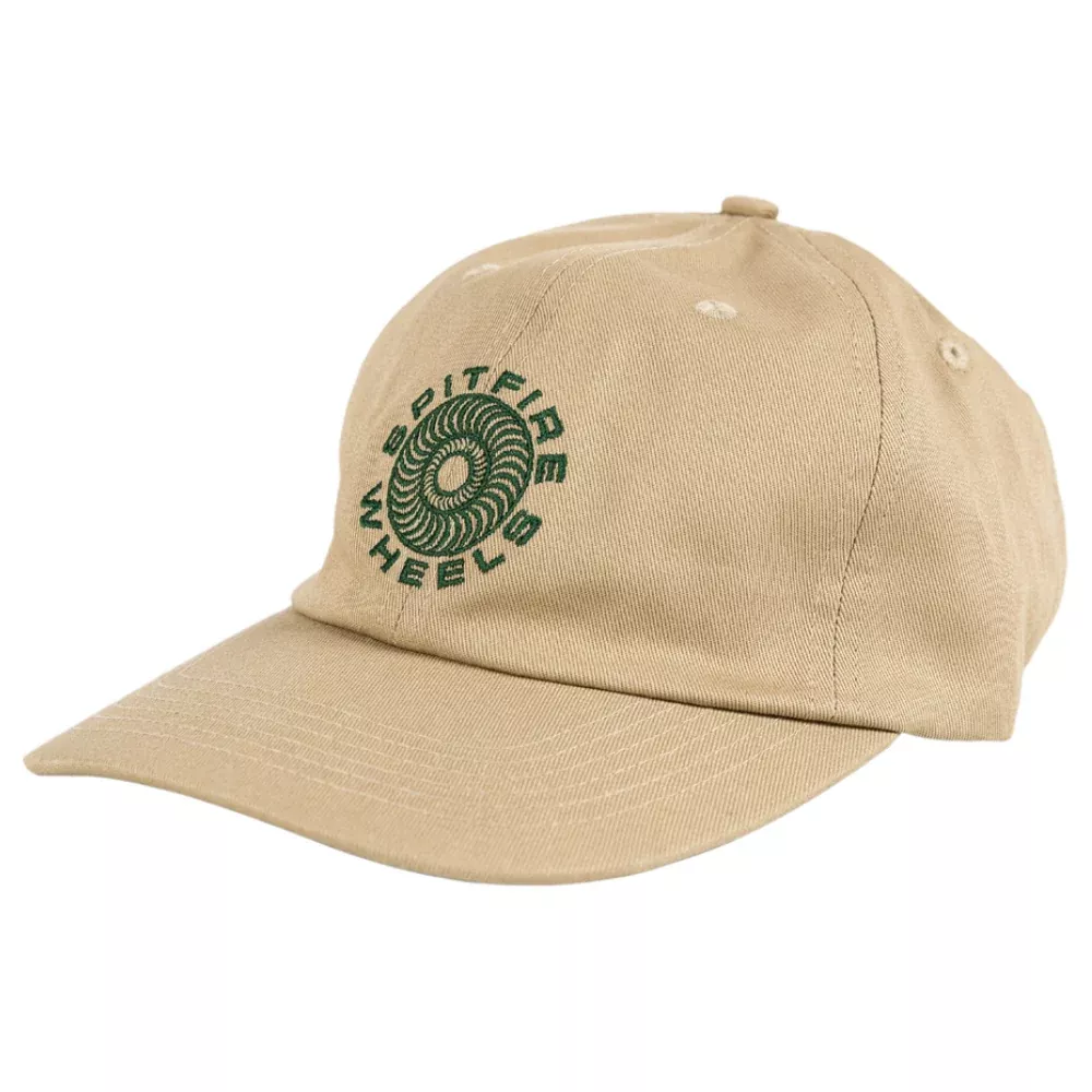 Spitfire Classic 87' Swirl Strapback Tan / Dark Green
