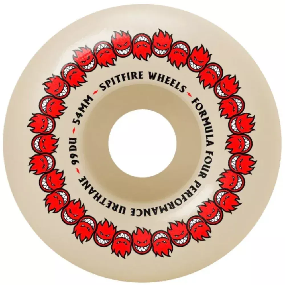 Spitfire Classic Full Repeaters Formula4 99D 54mm - Skateboard Wheels