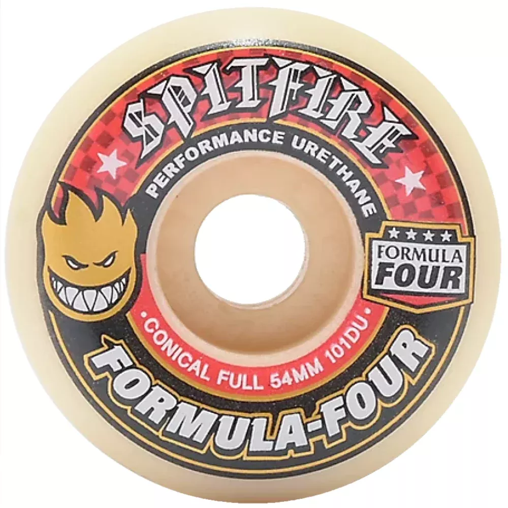 Spitfire Conical Full Formula Four 101D 54mm - Skateboard Wheels