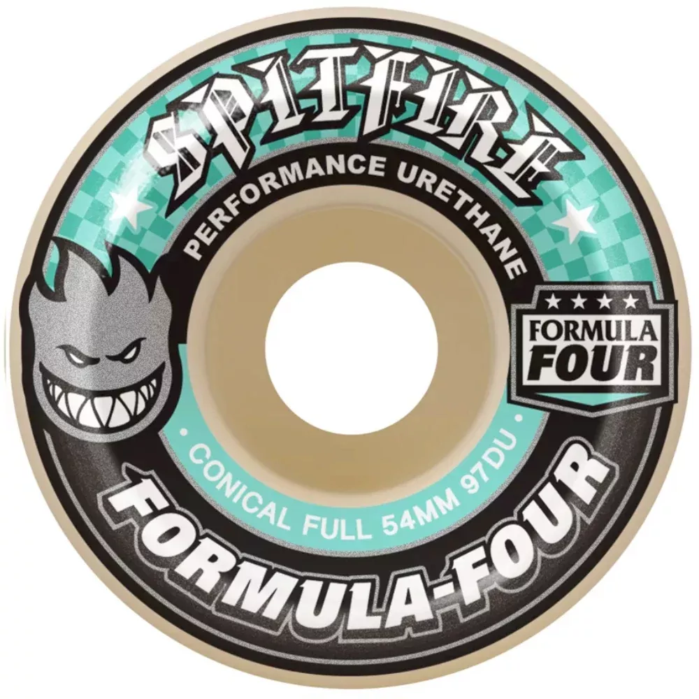 Spitfire Conical Full Formula4 97D 54mm - Skateboard Wheels