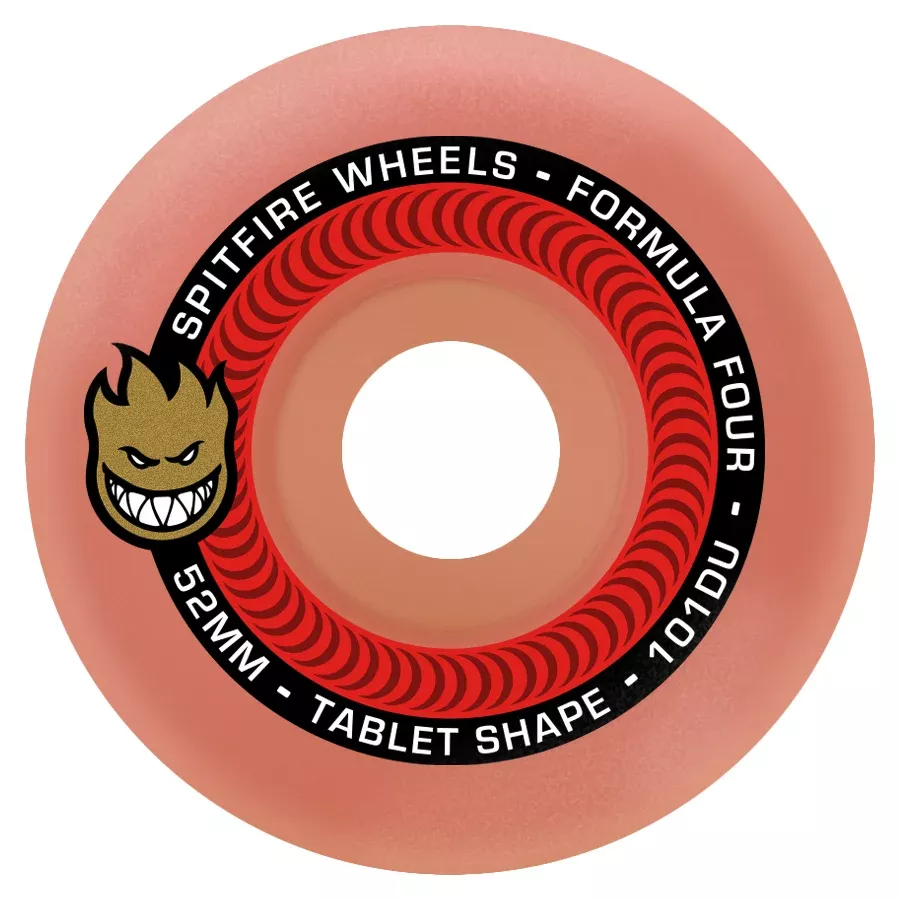 Spitfire Formula4 Tablets 99D Aurora Red - Skateboard Wheels