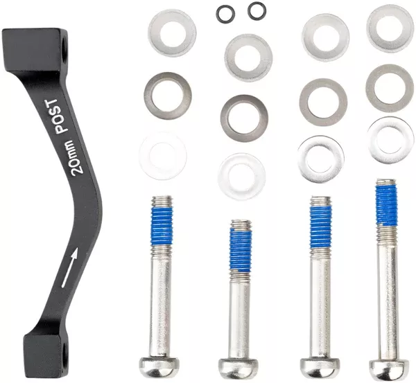 SRAM 20mm Post Mount Disc Caliper to Post Mount Frame or Fork Adaptor