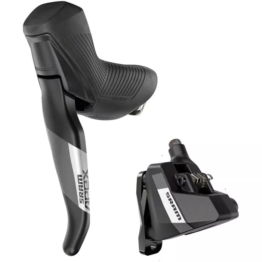 SRAM Apex Disc Brake Lever - Left/Rear Flat Mount 2-Piston 20mm Offset BLK A1
