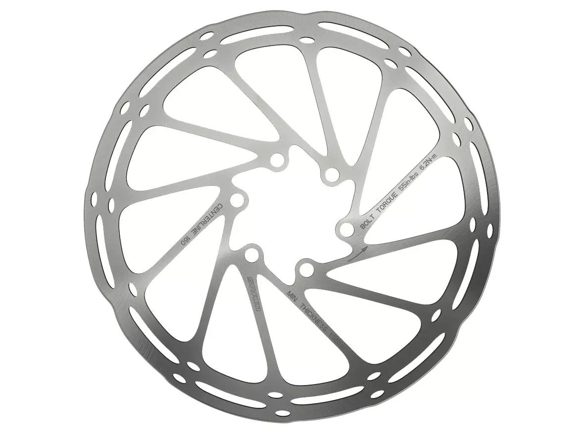 SRAM CenterLine 6-Bolt Rotor Rounded 180mm