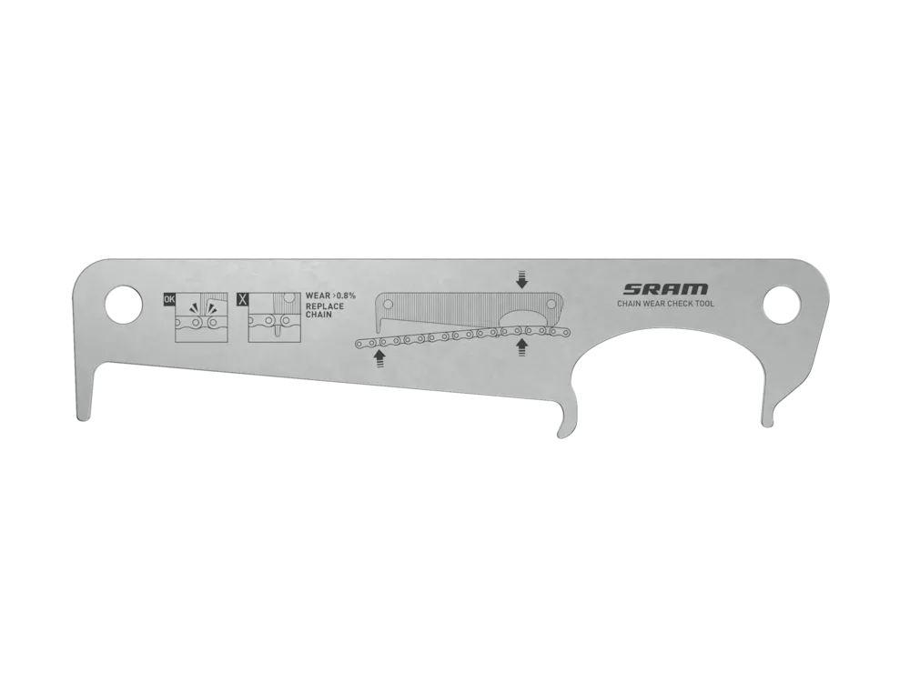 SRAM Chain Wear Check Tool (for 0.8% Wear Chains)