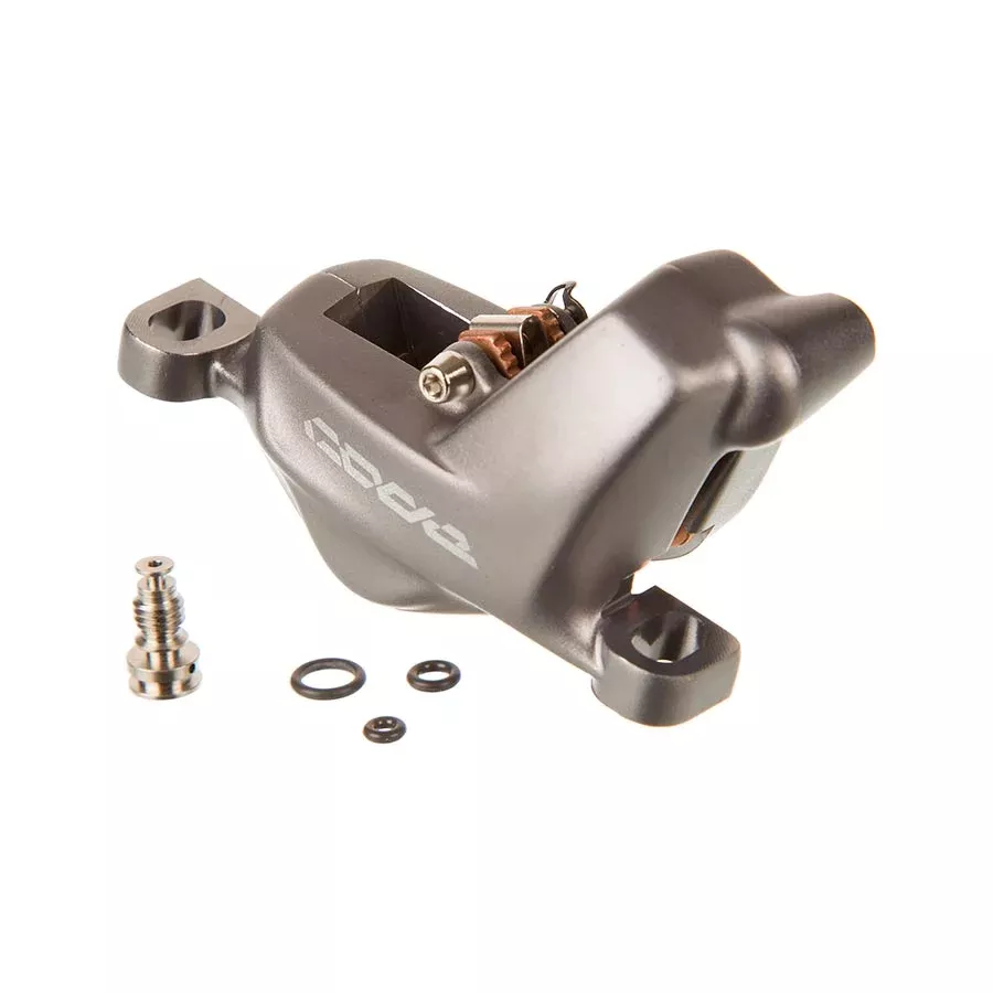 SRAM Code Bronze Stealth Disc Brake Caliper Assembly - Front/Rear Post Mount 4-Piston Dark Polar C1