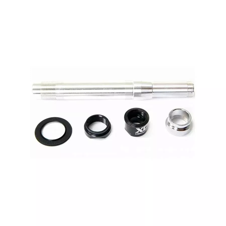 SRAM Complete Rear Axle Assembly Kit Axle Threaded Lock Nuts End Caps 148 Boost 746 Hub Shimano Driver Body