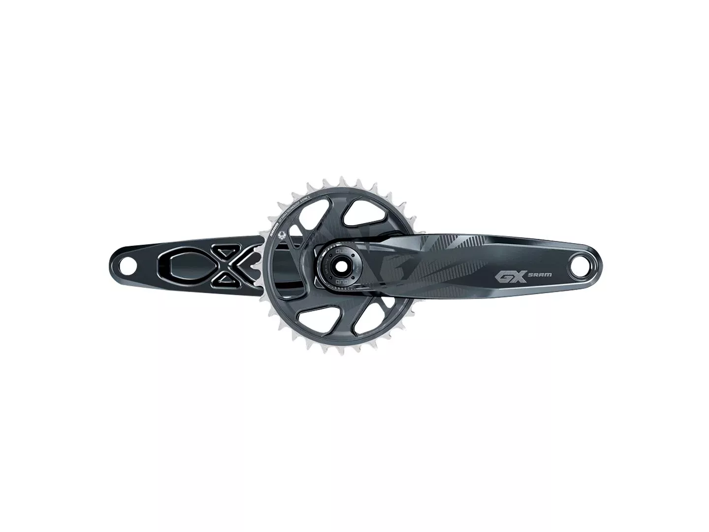 SRAM GX Eagle Boost Crankset - 175mm 12-Speed 32t Direct Mount DUB Spindle Interface Lunar 52mm Chainline