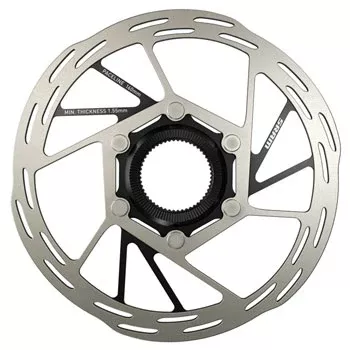 SRAM Paceline Disc Brake Rotor, 160mm, CenterLock, Silver/Black