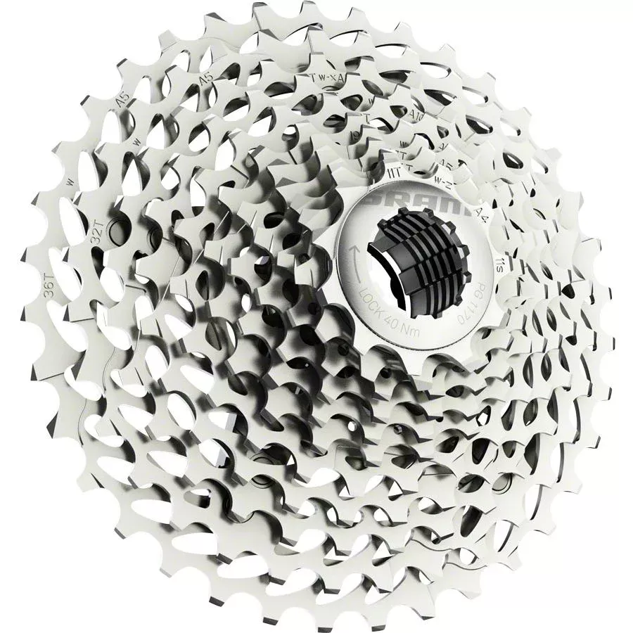 SRAM PG-1170 Cassette - 11 Speed, 11-36t, Silver