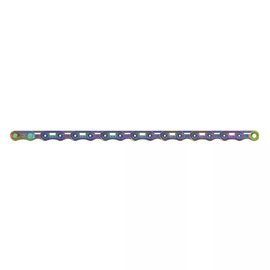 SRAM Red FlatTop E1 Chain Speed: 12/13 Links: 114 Multicolor