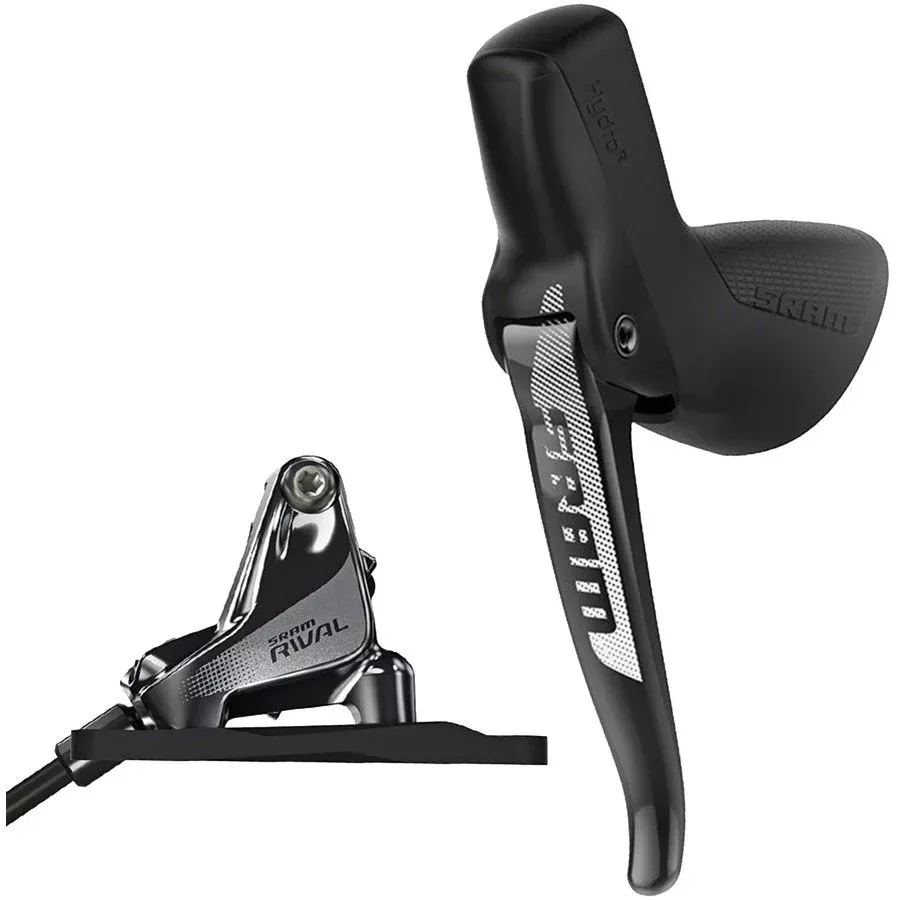 SRAM Rival 1 Disc Brake Lever - Left/Front Hydraulic Flat Mount No OffsetBLK A1