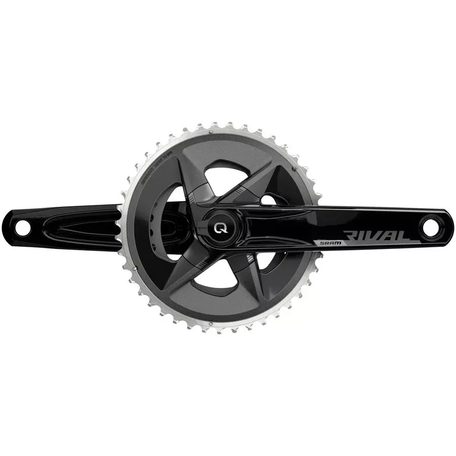 SRAM Rival D1 Quarq 2x Power Meter Crankset - 12-Speed