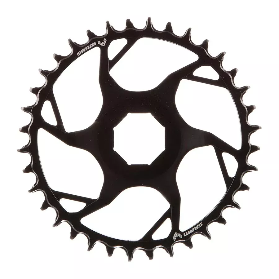 SRAM T-Type E-MTB Chainring Brose CL55 36t Blk/Slv