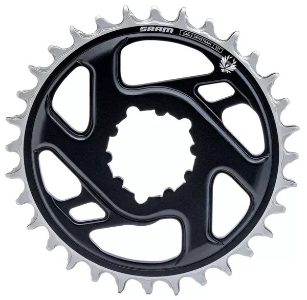 SRAM X-Sync 2 Eagle Direct Mount Chainring - 32t, 12-Speed, 3-Bolt Direct Mount, 3mm Offset, Aluminum, Black
