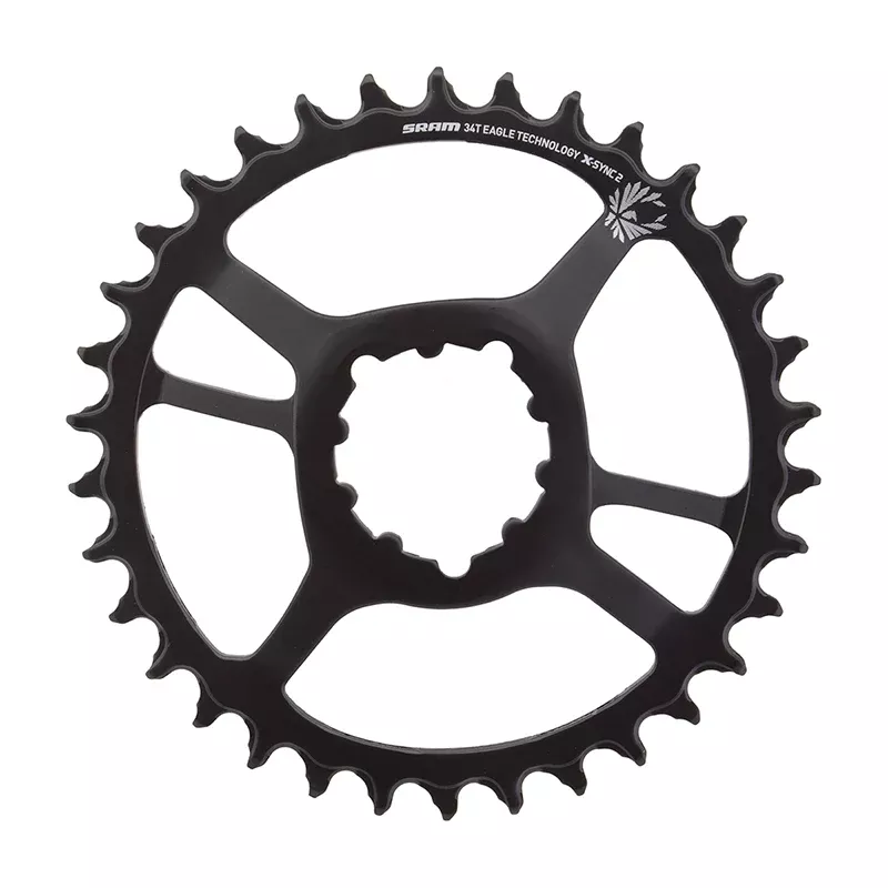 SRAM X-Sync 2 Eagle Steel Direct Mount Chainring 34T 6mm Offset