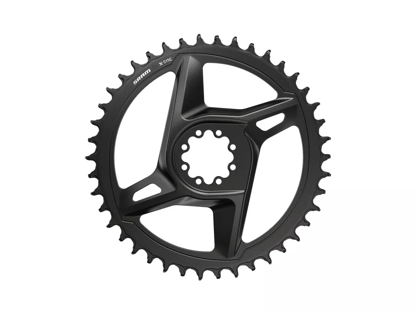SRAM X-Sync Road Direct Mount Chainring Rival - 46t 12-Speed 8-Bolt Direct Mount BLK