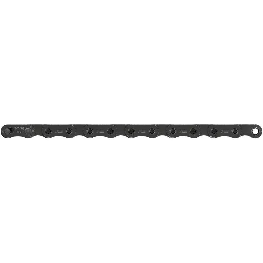 SRAM X0 Eagle T-Type Flattop Chain - 12-Speed 126 Links Solid Pin Includes PowerLock Connector PVD Coated Dark Polar