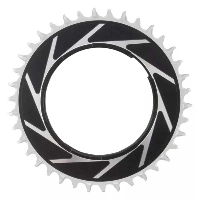 SRAM XX SL Eagle T-Type Thread Mount Chainring - 38t 12-Speed Thread MountFor XX SL PM Spider 0mm Offset Aluminum BLK/Silver