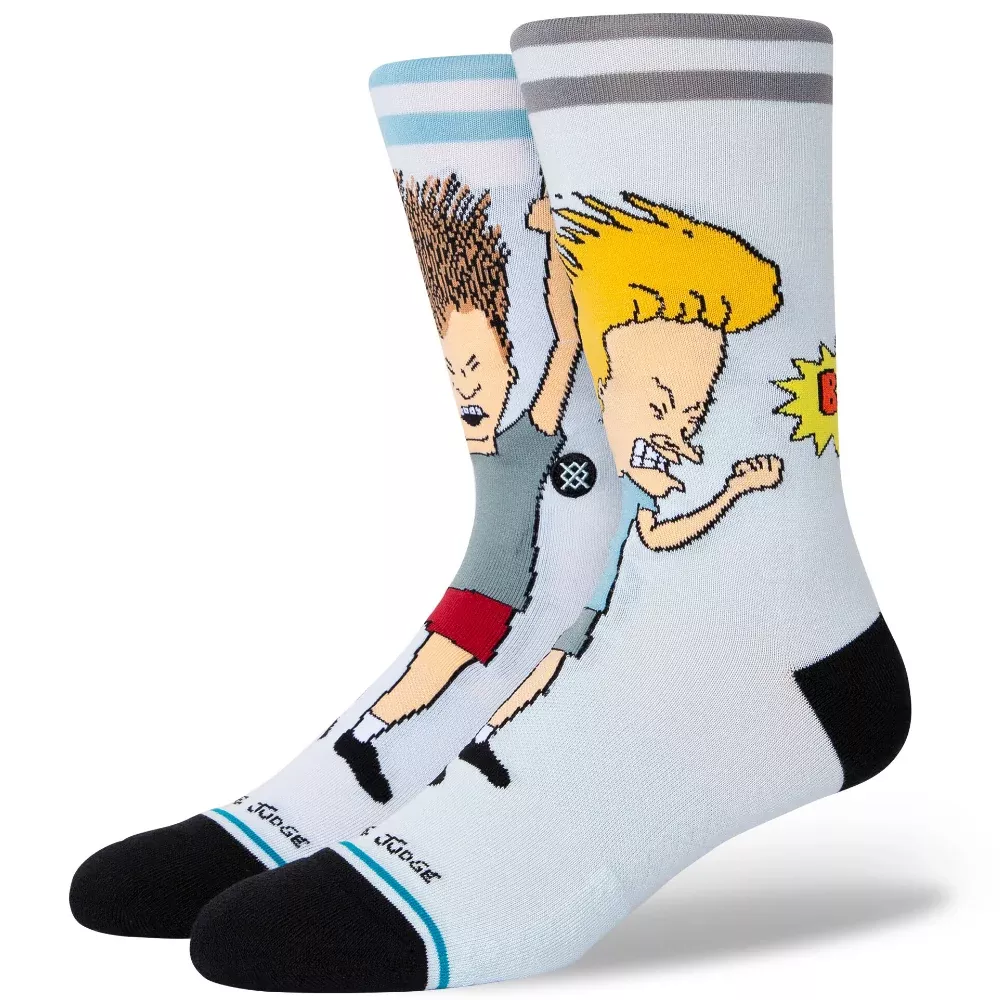 Stance Beavis And Butthead Settle Down Crew - Socks