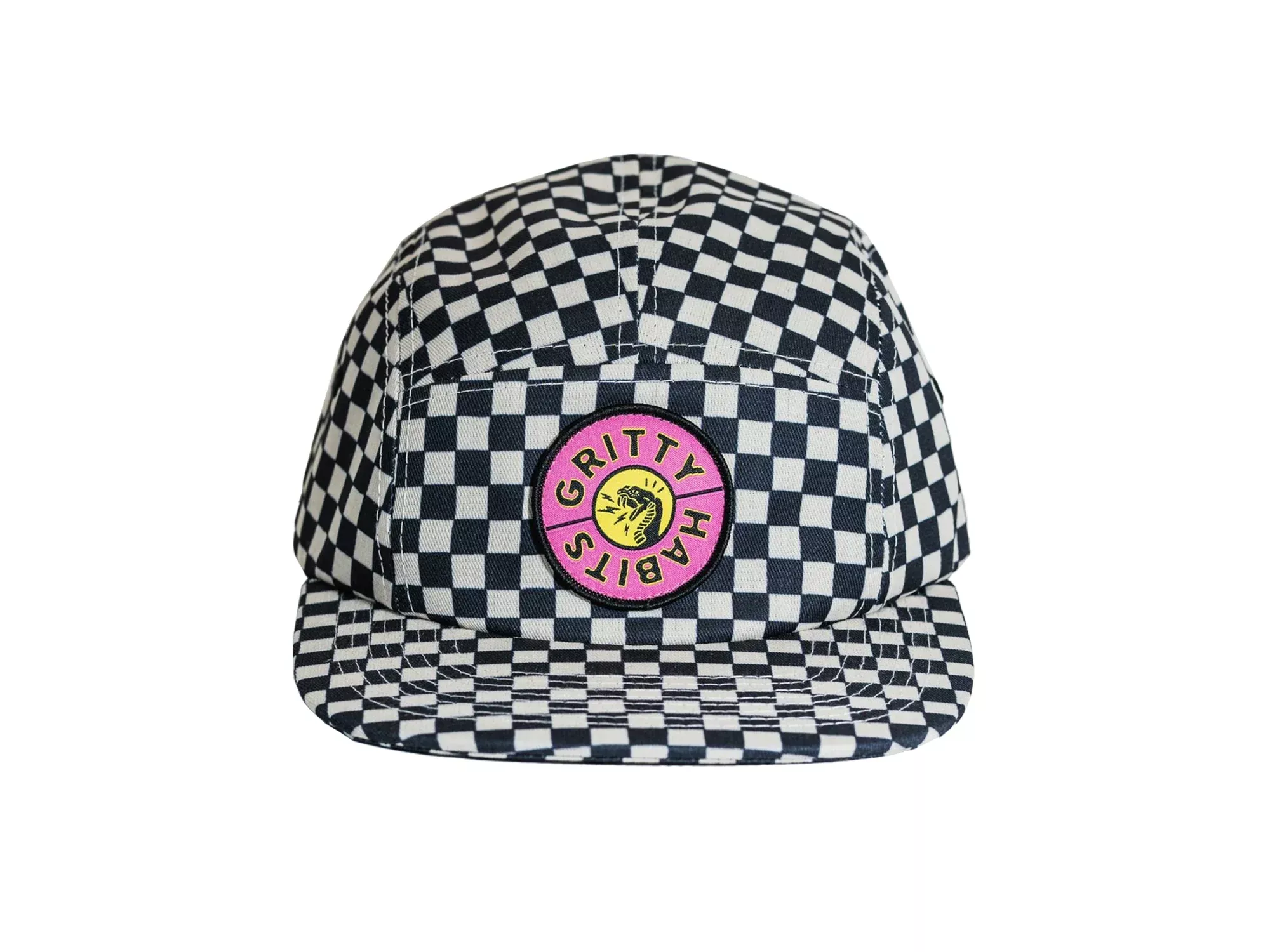 Steezy Checkered 5-Panel Hat