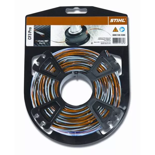 Stihl .095 String Trimmer Line CF3 Pro 2.4mm x 35m