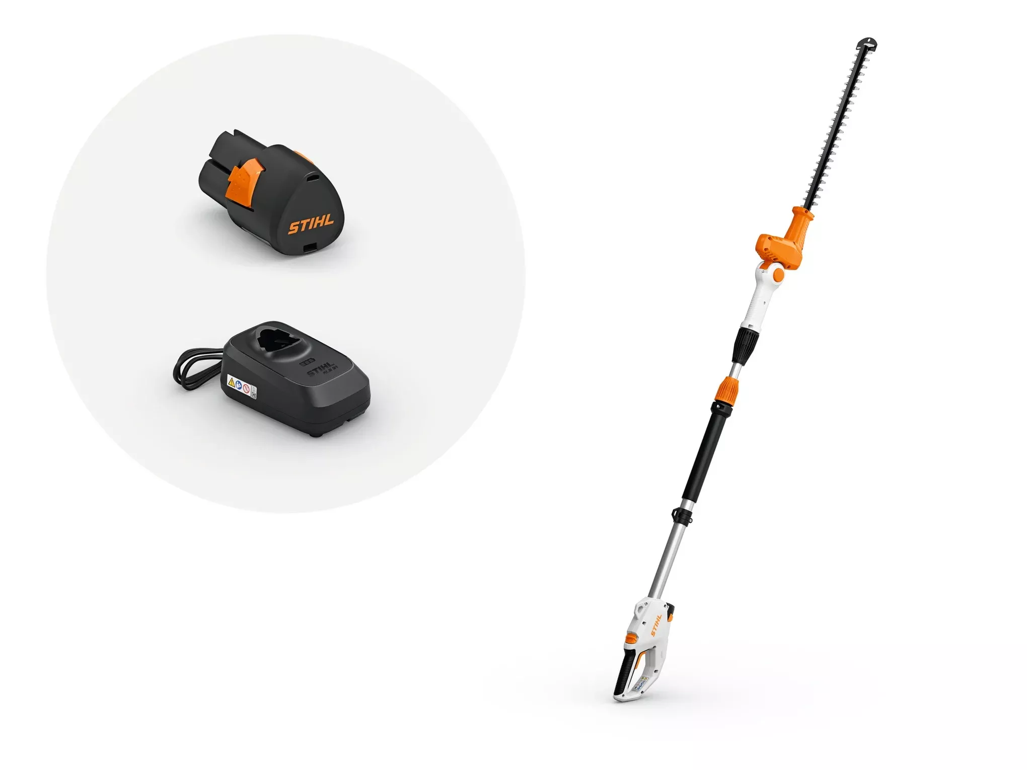STIHL HLA 40.0 SET BATTERY POWERED EXTENDED HEDGE TRIMMER