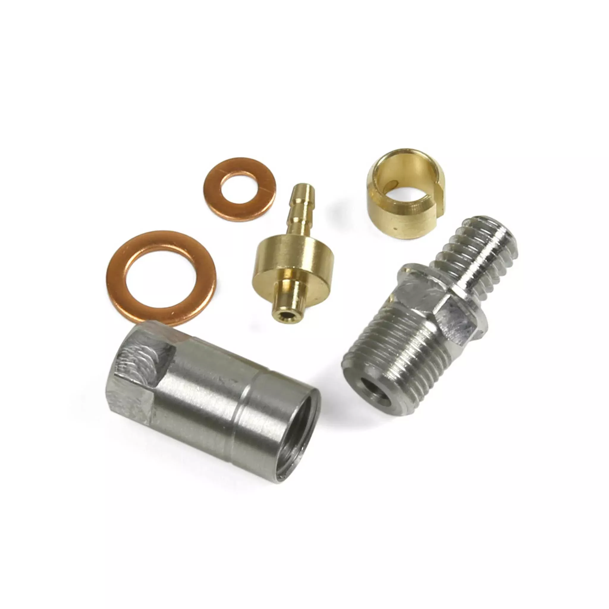 Straight Brake Hose Connector Complete 5mm