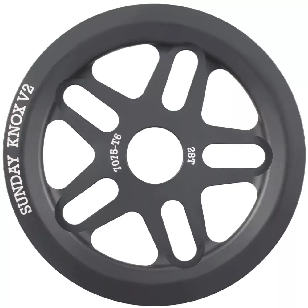 Sunday Knox V2 Black 28T - BMX Sprocket