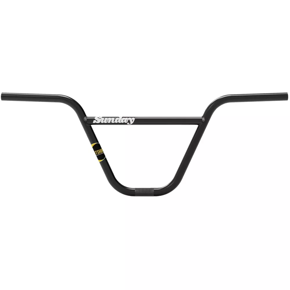 Sunday NightShift 9.625 Rustproof Black - BMX Bar