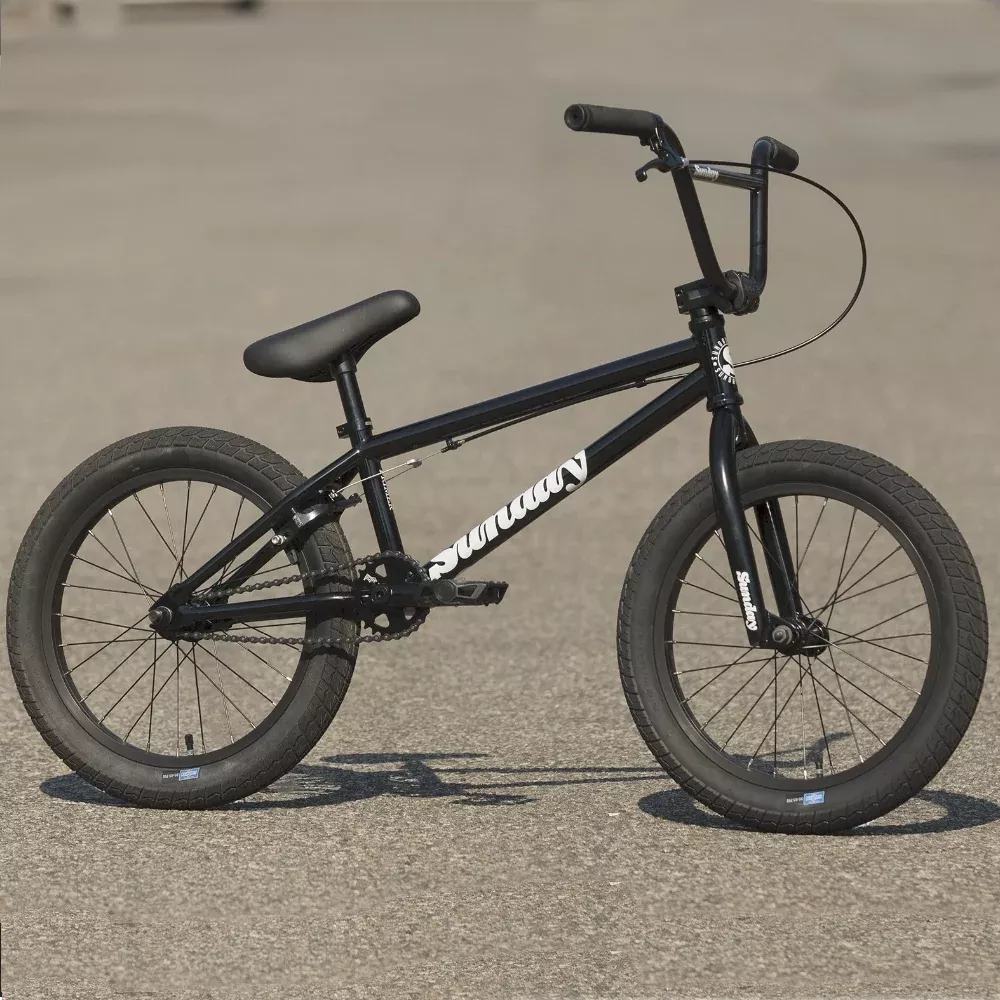 Sunday Primer 18" Gloss Black - BMX Complete
