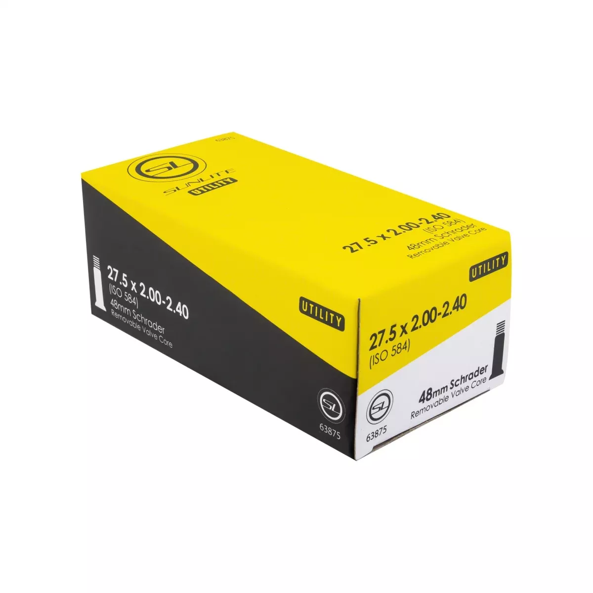 SUNLITE - 27.5 x 2-2.4 Bicycle Tube - SCH