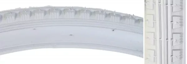 Sunlite Wheelchair Tire-Gray : 24 x 1 3/8