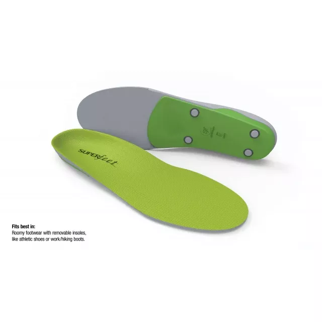 Superfeet Green Trim To Fit Green D