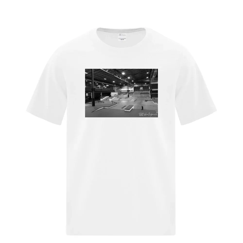 TAZ skatepark portrait t-shirt