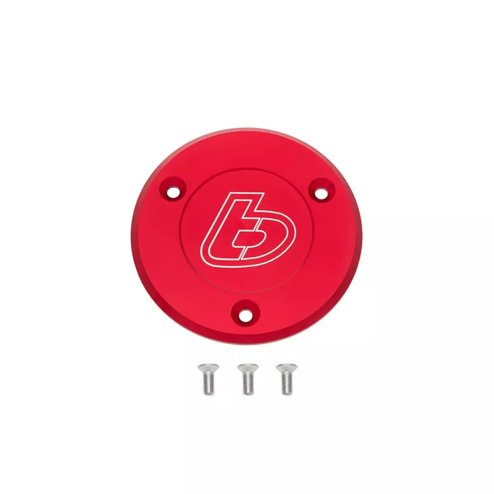 TB Manual Clutch Kit, Billet Case Cover – 5 – Red
