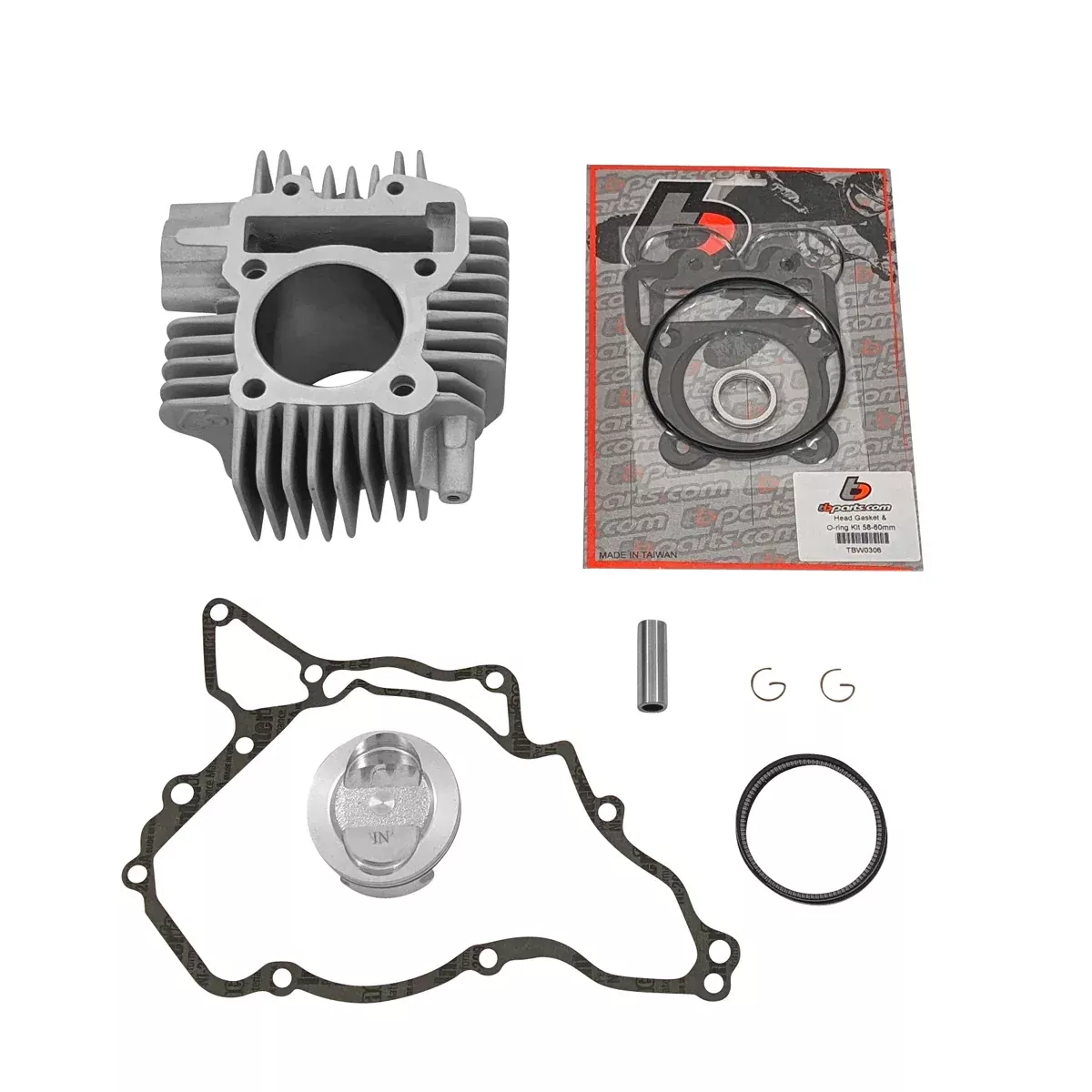TBParts 143cc Big Bore Kit (60mm) – Kawasaki Z125 Pro (All Years)