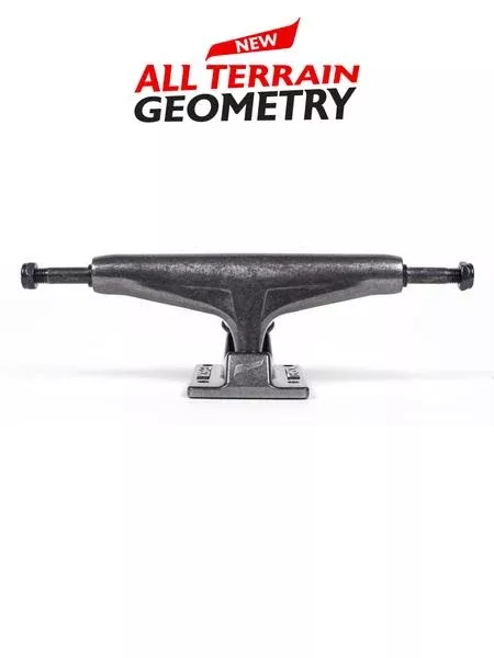 Tensor Alum Reg Gloss Clear Black (PAIR)- Skateboard Trucks