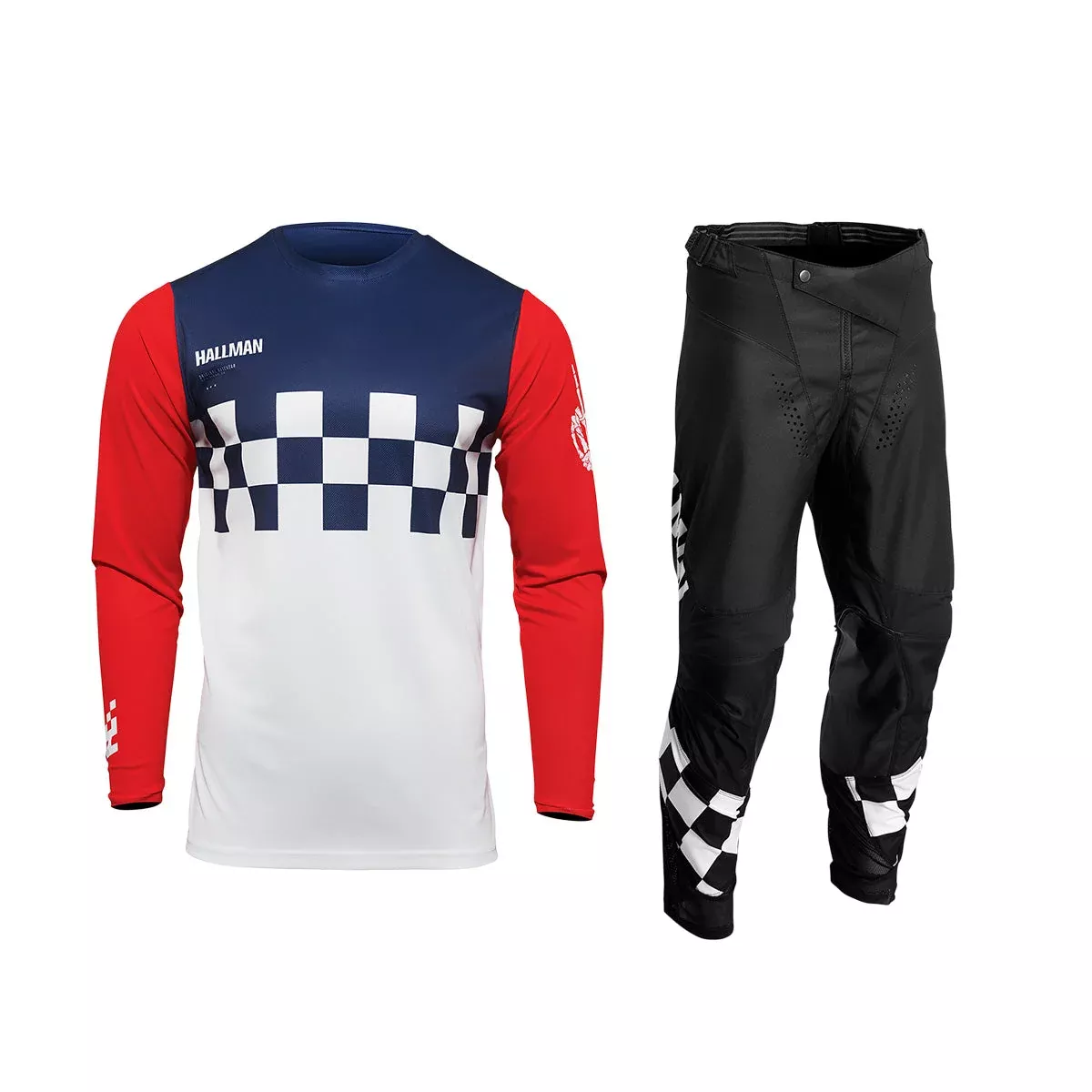 Thor Hallman Differ Cheq Gear Set / Jersey Pant combo