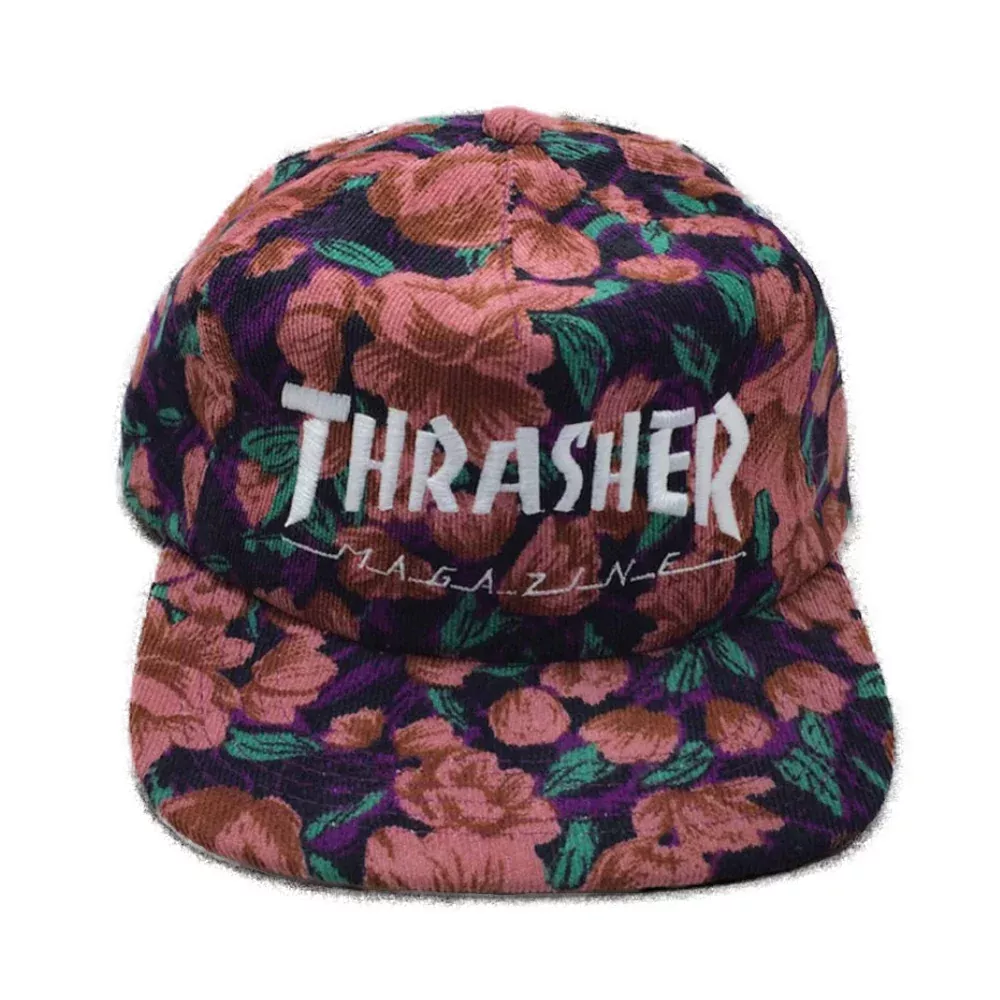 Thrasher Mag Logo Pink Floral Snapback