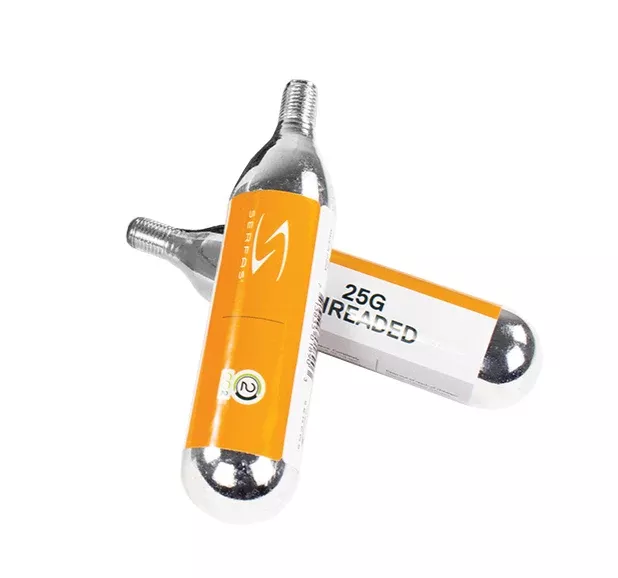 Threaded CO2 Cartridge - 25g
